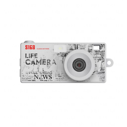 Keychain Thumb Camera 1.47inch  Action Camera Retro 2K Digital Camera CCD Camera with Flash Light Loop Recording B
