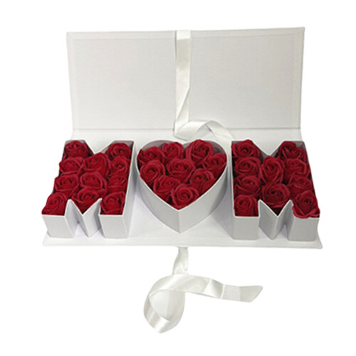 Beautifully Designed Mother's Day Flower Boxes With-White