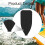 Kayak Oar Leaf Replacement Blade for Enhanced Performance in Water White 5