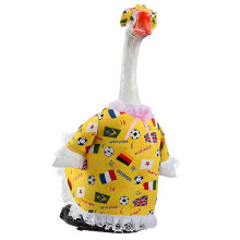 Cotton Geese Jacket Football Geese Outfit Spring Porch-Yellow