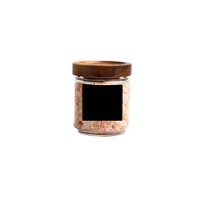 Pot de stockage en verre élégant, boîte transparente avec-120 1
