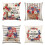 4 juli kussensloop 18x18" ster gestreepte slingers-4 2