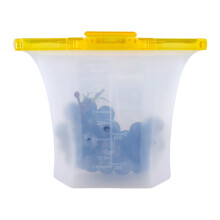 Premium Vacuum Sealed Storage Bags For Freshness-Yellow 1