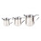 2Pcs Milk Frothing Pitcher Stainless Steels Small Bells-90 3