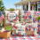 4 juli kussensloop 18x18" ster gestreepte slingers-4 6