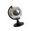 Silberne Disco-Kugel-Globus-Statuen,-Silber L 1