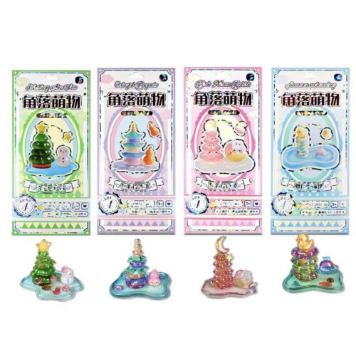 1Sheet Decorative Bubble Sticker 3D Puffer Sticker for-Pink 2
