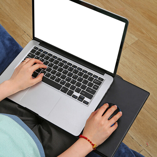 Multifunctional Foldable Laptop Stand Efficient-Black 2
