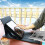 Ergonomic Adjustable Notebook Stand With Nonslip Base-Black 5
