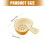 Practical Double Layer Small Colander Fruit Washing Bowl With-2 4