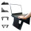 Multifunctional Foldable Laptop Stand Tablet Holder for-Black 7
