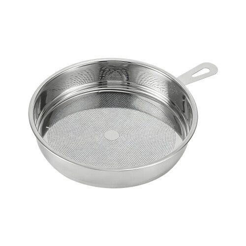 Rustproof Kitchen Tool Stainless Steel Filter With Fine-Silver 1
