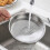 Premium Stainless Steel Filter Mesh Strainer For Kitchen-Silver 7