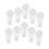 10pcs Picture Hanging Hooks No Drill Wall Hooks Invisible Design Traceless  Load for Frames 1