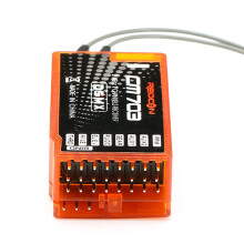 2.4G 7 Channel DSMX Receiver with PPM Output for Multicopter and Aircraft, Long Range Control