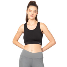 Hummel Sia Damärmlös Solid Polyester-Bh för Komfort, Andas och Stretchbar Användning