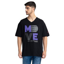 Being Human Mænd Korte Ærmer T-Shirts (Størrelse: L)-Bhts23080-Sort