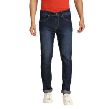 Jeans Slim-Fit Esticáveis Azuis Marinho High Star