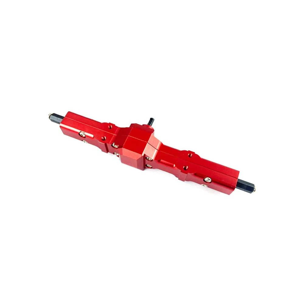 Metal Rear Axle Rc Car Upgrade Parts Durable Construction Easy Installation For Wpl D12 Red 9771547754152