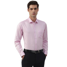 Allen Solly Ανδρικό Ροζ Slim Fit Μπλουζάκι Με Μακριά Μανίκια