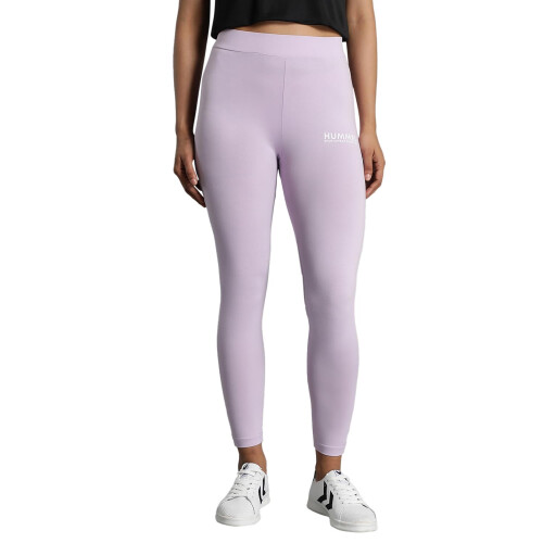 Hummel Hummel Γυναικείες Κολάν Slim Fit από Βαμβάκι Άνετα Παντελόνια Γιόγκα