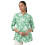 Túnica Floral em Algodão Flex Verde para Mulheres Soch 1