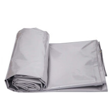 Heavy Duty Waterproof Tarpaulin 5x6m Thick Canvas Rainproof Cover for Outdoor Canopy and Car Shelter