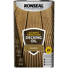 Natural Oak Decking Oil 5L | Deep Penetrating Wood Treatment