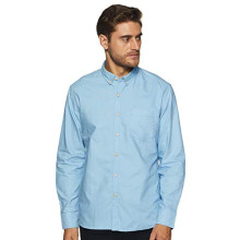 Flying Machine Ανδρικό Casual Πουκάμισο (8907378997807_Fmsh7148_X-Large_Oυρανί)