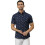 Thomas Scott Ανδρικό Πουκάμισο Printed Slim Fit 100% Βαμβάκι Μπλε Γαλλικό 1