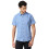 Thomas Scott Ανδρικό Εκτυπωμένο Slim Fit 100% Βαμβακερό Πουκάμισο Μπλε 1