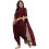 Libas Kvinnors Utsmyckad Georgette Dhoti Saree 1