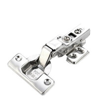 Soft Close Hydraulic Cabinet Hinges Durable Stainless Steel 95 Half Overlay for Kitchen Cupboards