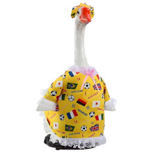 Fußball-Gänse-Outfit, Gänse-Kleidung, Veranda-Gänse-Outfit,-Gelb