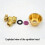 Agricultural Atomization Nozzle Sprayer Nozzle Aluminum Gold 6