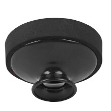 Alto Sax Mute ABS Circular Silencer Black