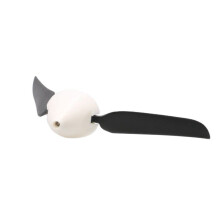 Mini RC Airplane Propeller 5.5x3.3 Forward Foldable Spinner with Motor Shaft Durable and Easy Install