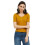 Harpa Dames Effen Reguliere Blouse (Gr6154_Mustard Medium) 1
