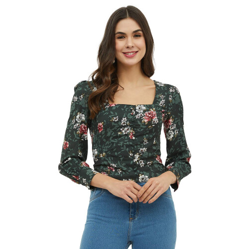 Harpa Dames Bloem Motief Blouse