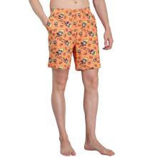 Δωρεάν Εξουσία Naruto Εκτυπωμένα Σορτς Orange Regular Fit για Άνδρες