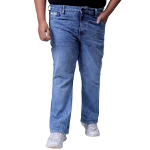 Hardsoda Ανδρικά Τζιν Plus Size Bootcut Mid-Rise (Ανοιχτό Μπλε_44)