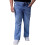 Hardsoda Ανδρικά Τζιν Plus Size Bootcut Mid-Rise (Ανοιχτό Μπλε_44) 1