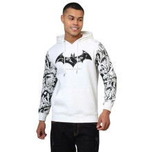 Moletom Branco Regular Fit Batman: Caped Crusader Para Homens