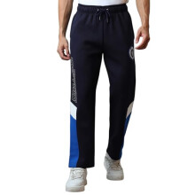 Calças de Treino Multicoloridas Regular Fit com Gráficos do Capitão América para Homens