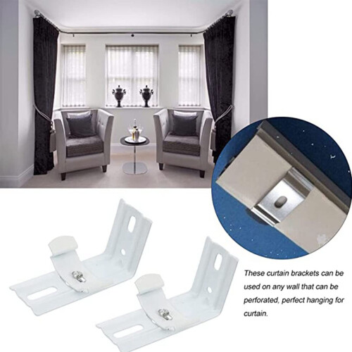 38mm Vertical Blind Bracket Clip for Headrail  Secure Mounting, Easy Installation, Durable Support 1