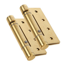 2pcs Adjustable Self Closing Door Hinges Heavy Duty Spring Loaded for Interior and Exterior Doors