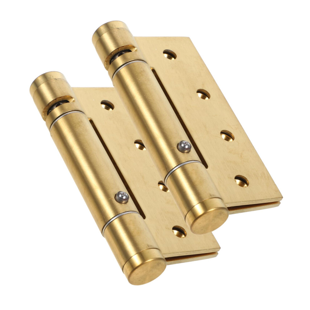 2Pcs Adjustable Self Closing Door Hinges Heavy Duty Spring Loaded For Interior And Exterior Doors 9771547754688
