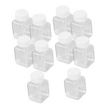 10pcs LeakResistant Bead Storage Containers with Lids, Small Plastic Bottles for Crafts and Travel