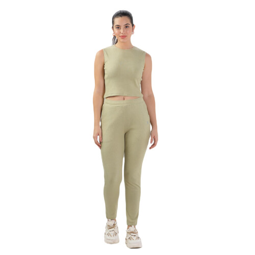 Conjunto Feminino Domin8 - Estilo e Conforto - Tecido de Algodão e Spandex
