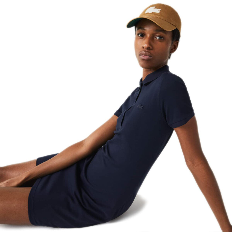 Lacoste Womens Stretch Cotton Pique Polo Dress